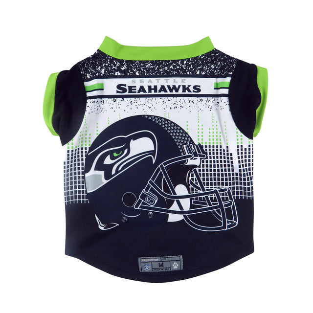 Seattle Seahawks Pet Performance Tee Shirt Size S