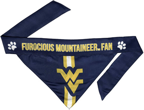 ~West Virginia Mountaineers Pet Bandanna Size XS Discontinued~ backorder
