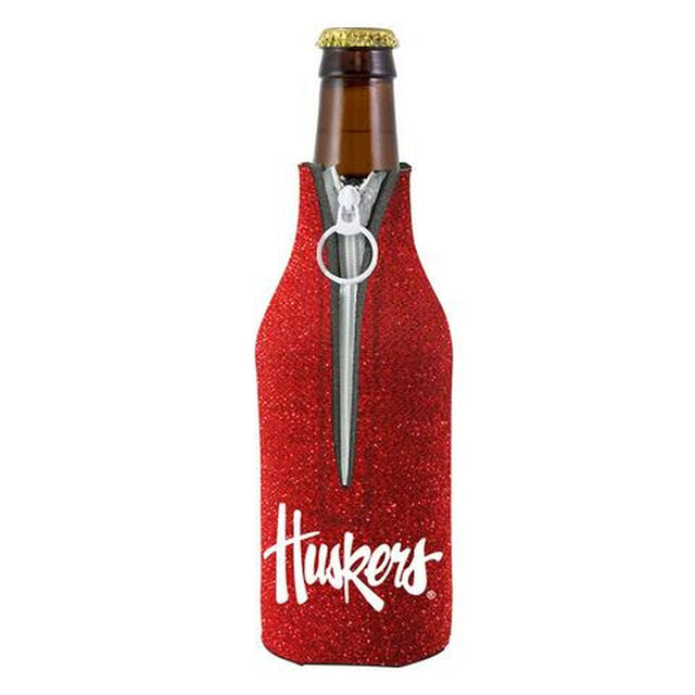 Nebraska Cornhuskers Bottle Suit Holder - Glitter