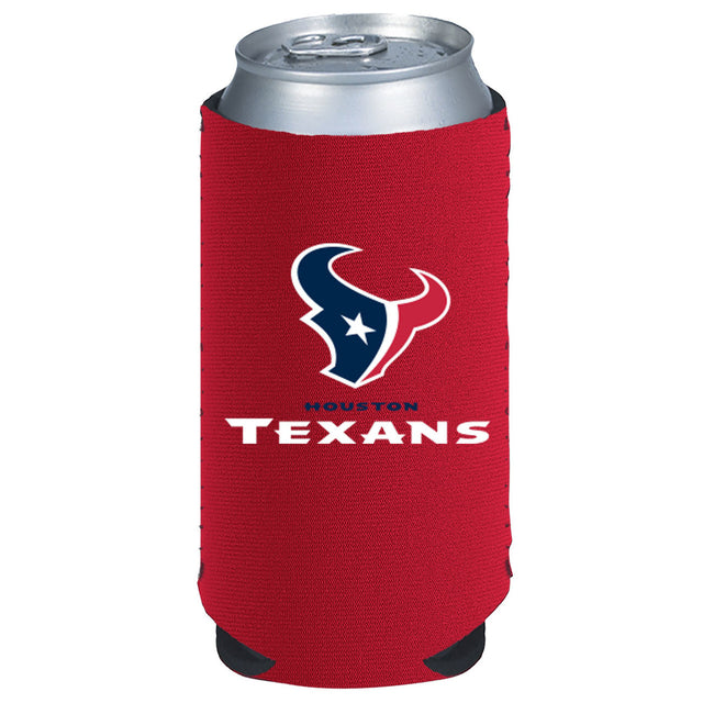 Houston Texans Kolder Kaddy 24 oz Tall Boy Rojo