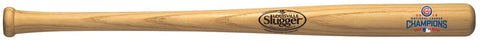 Chicago Cubs Bat 18" Natural with Logo 2016 World Series Champs CO