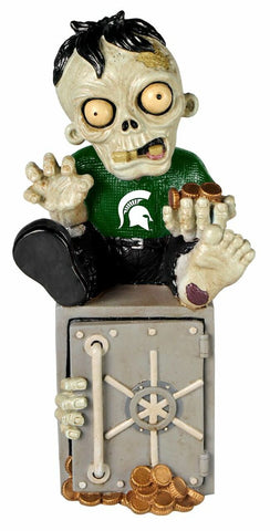 ~Michigan State Spartans Zombie Figurine Bank~ backorder