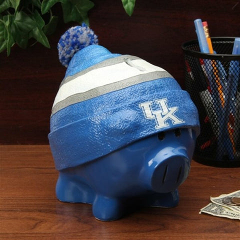 Kentucky Wildcats Piggy Bank - Large With Hat CO