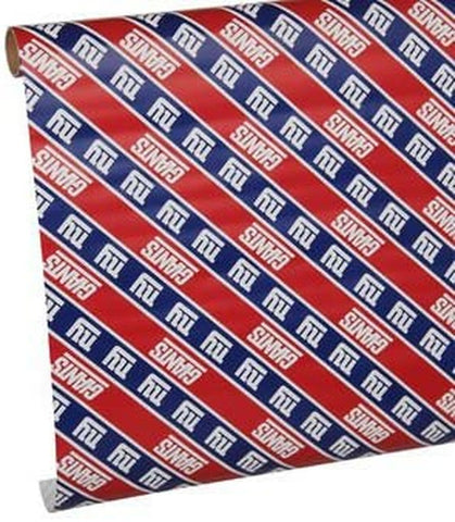 New York Giants Wrapping Paper Roll Team