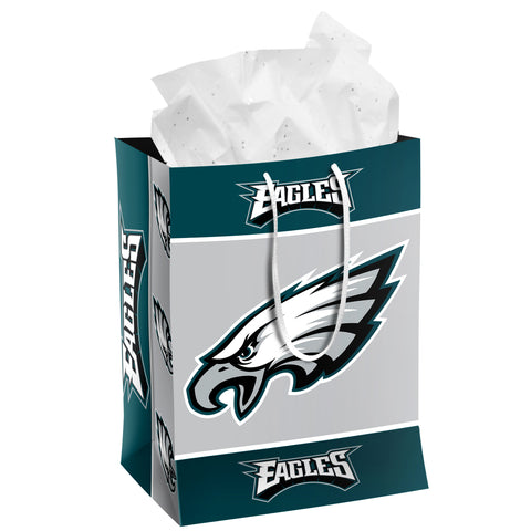 Philadelphia Eagles Gift Bag Medium Holiday