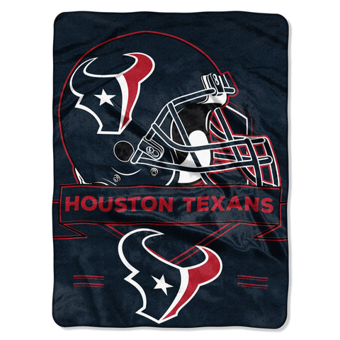 ~Houston Texans Blanket 60x80 Raschel Prestige Design~ backorder