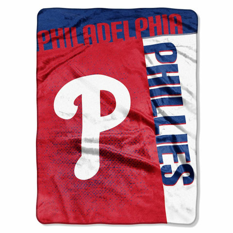 ~Philadelphia Phillies Blanket 60x80 Raschel Strike Design Special Order~ backorder