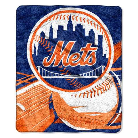 ~New York Mets Blanket 50x60 Sherpa Big Stick Design~ backorder