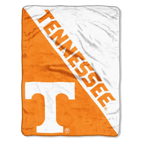 Tennessee Volunteers Blanket 46x60 Micro Raschel Halftone Design Rolled