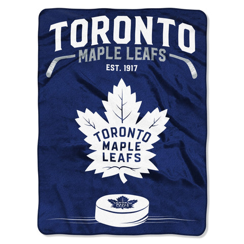 ~Toronto Maple Leafs Blanket 60x80 Raschel Inspired Design - Special Order~ backorder