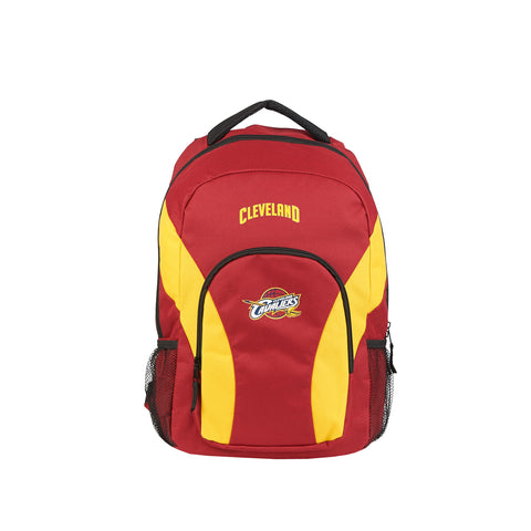 Cleveland Cavaliers Backpack Draftday Style Red and Yellow