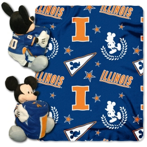 ~Illinois Fighting Illini Blanket Disney Hugger~ backorder