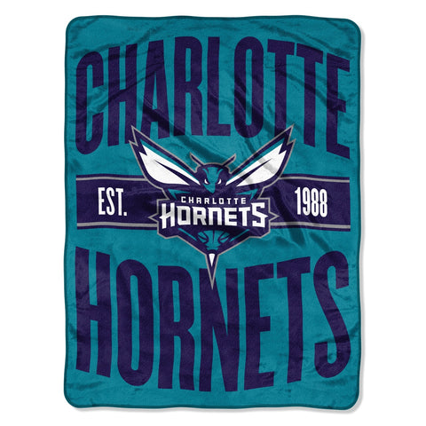 ~New Orleans Hornets Blanket 46x60 Micro Raschel Clear Out Design Rolled - Special Order~ backorder