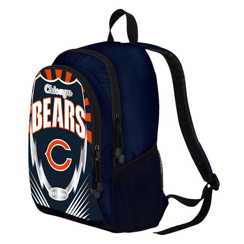 Chicago Bears Backpack Lightning Style - Special Order