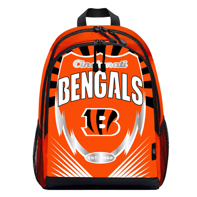 Cincinnati Bengals Backpack Lightning Style