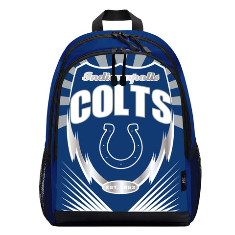 Indianapolis Colts Backpack Lightning Style - Special Order