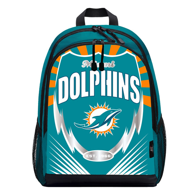 Miami Dolphins Backpack Lightning Style