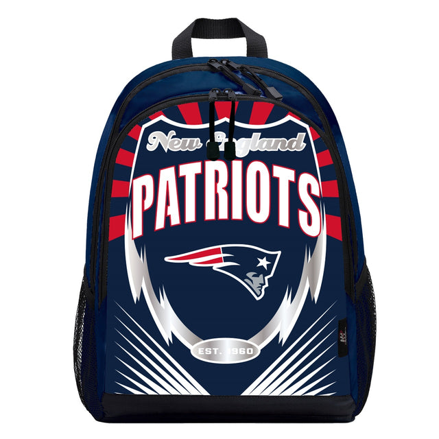 Mochila estilo relámpago de los New England Patriots