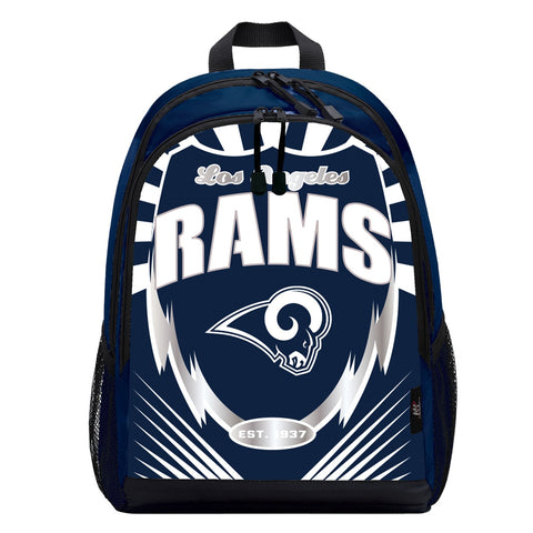 Los Angeles Rams Backpack Lightning Style - Special Order