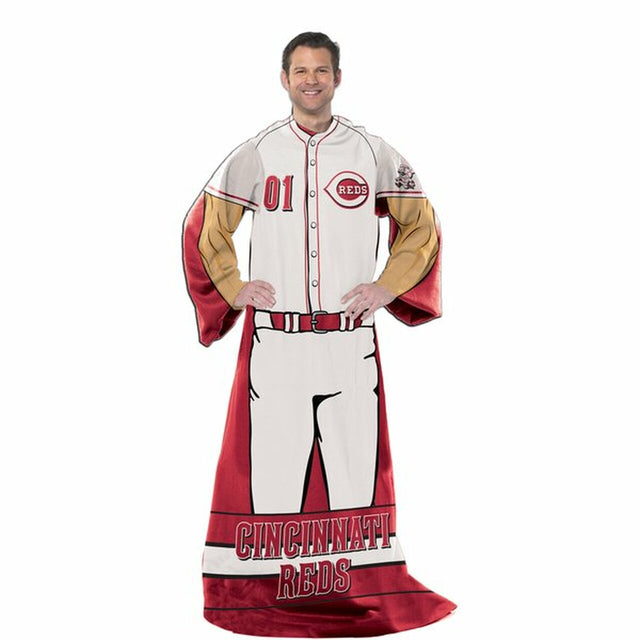 Manta cómoda de los Cincinnati Reds de 48 x 71 pulgadas