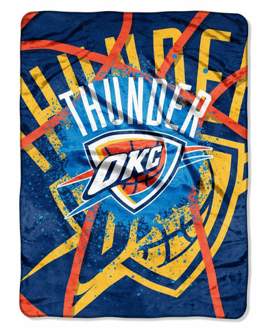 Oklahoma City Thunder Blanket 60x80 Raschel