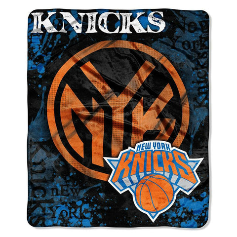 ~New York Knicks Blanket 50x60 Raschel Drop Down Design Special Order~ backorder