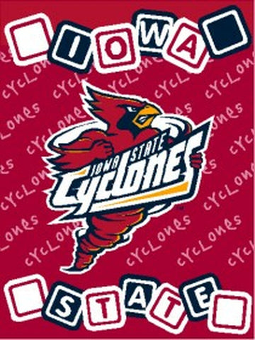 Iowa State Cyclones Blanket 36x48 Woven Baby Throw