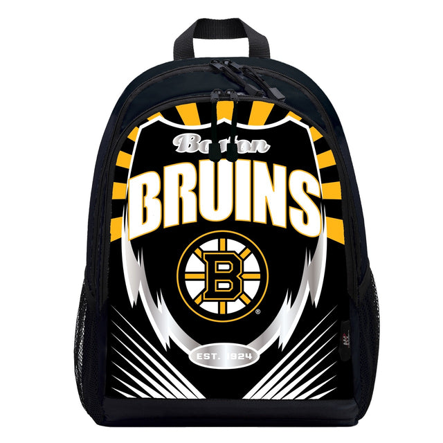 Mochila estilo relámpago de los Boston Bruins