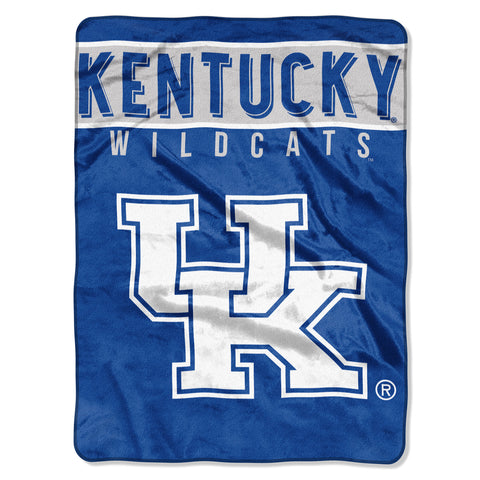 ~Kentucky Wildcats Blanket 60x80 Raschel Basic Design~ backorder