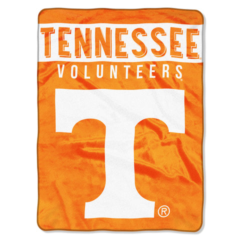 ~Tennessee Volunteers Blanket 60x80 Raschel Basic Design - Special Order~ backorder
