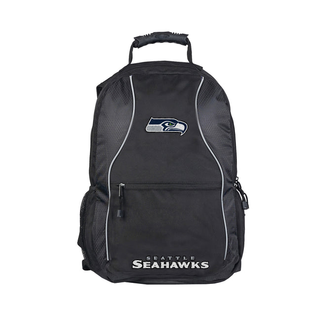 Mochila negra estilo Phenom de los Seattle Seahawks