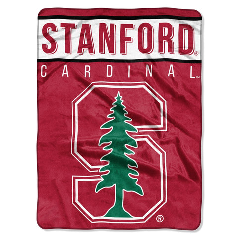 ~Stanford Cardinal Blanket 60x80 Raschel Basic Design - Special Order~ backorder