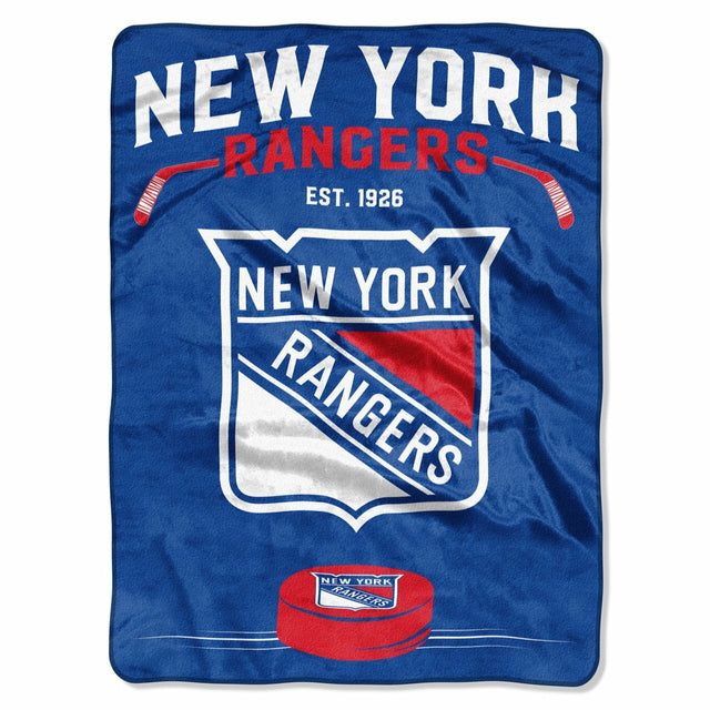 Manta de los New York Rangers de 60 x 80 cm con diseño inspirado en Raschel