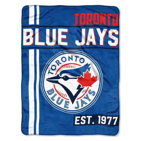 ~Toronto Blue Jays Blanket 46x60 Micro Raschel Walk Off Design Rolled - Special Order~ backorder
