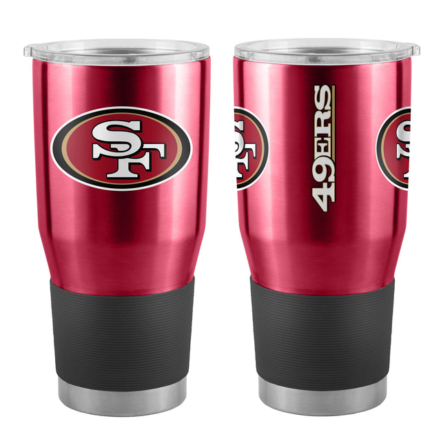 Vaso de viaje ultra rojo de 30 oz de los San Francisco 49ers