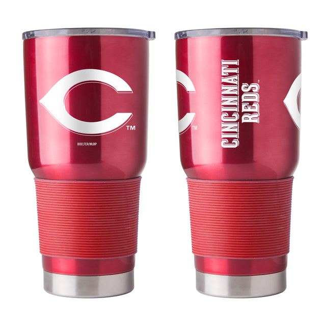 Vaso de viaje ultra rojo de 30 oz de los Cincinnati Reds