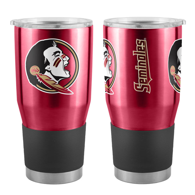 Vaso de viaje de 30 oz de los Florida State Seminoles, color burdeos