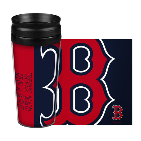 Boston Red Sox Travel Mug - 14 oz Full Wrap - Hype Style