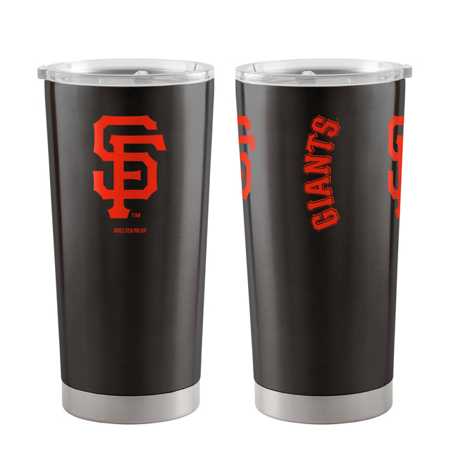 Vaso de viaje ultra negro de 20 oz de los San Francisco Giants