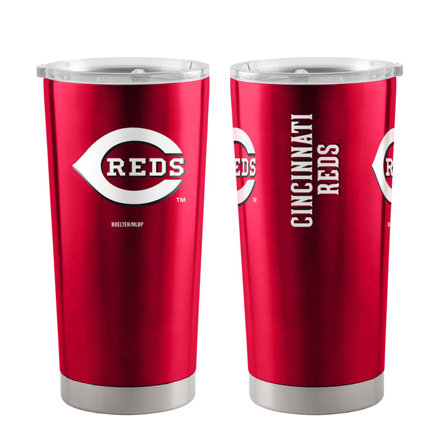 Vaso de viaje ultra rojo de 20 oz de los Cincinnati Reds