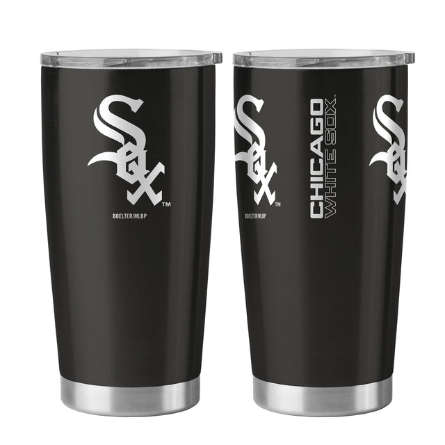 Vaso de viaje ultra negro de 20 oz de los Chicago White Sox