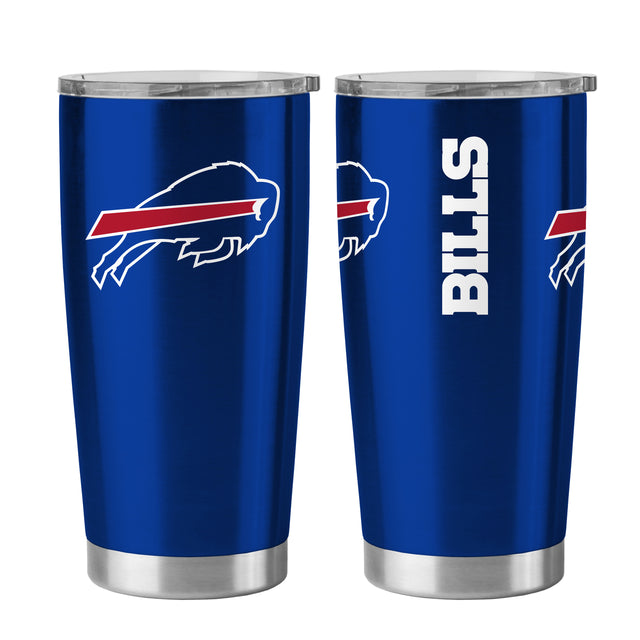 Buffalo Bills Travel Tumbler 20oz Ultra Blue