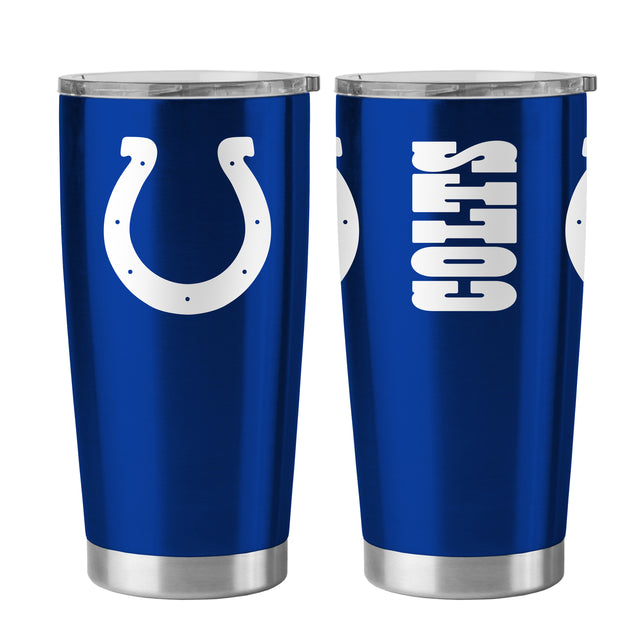 Indianapolis Colts Travel Tumbler 20 oz Ultra Blue