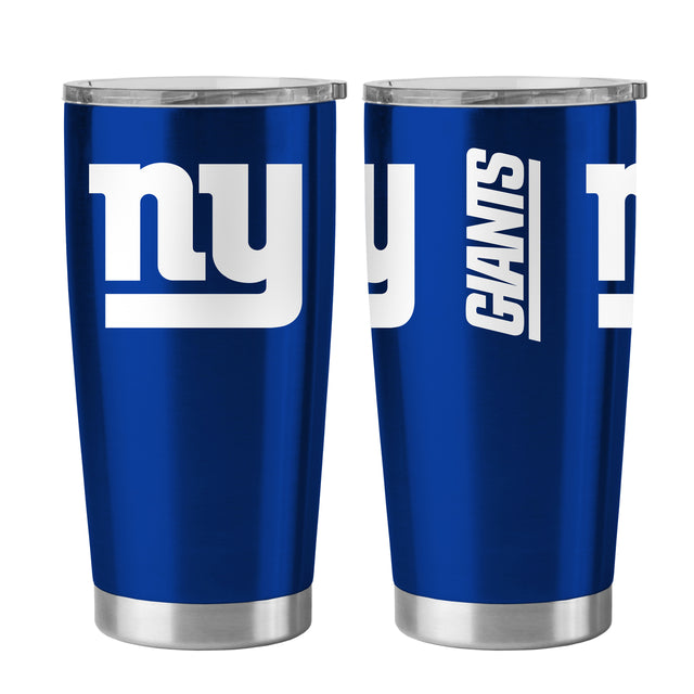 New York Giants Travel Tumbler 20oz Ultra Blue