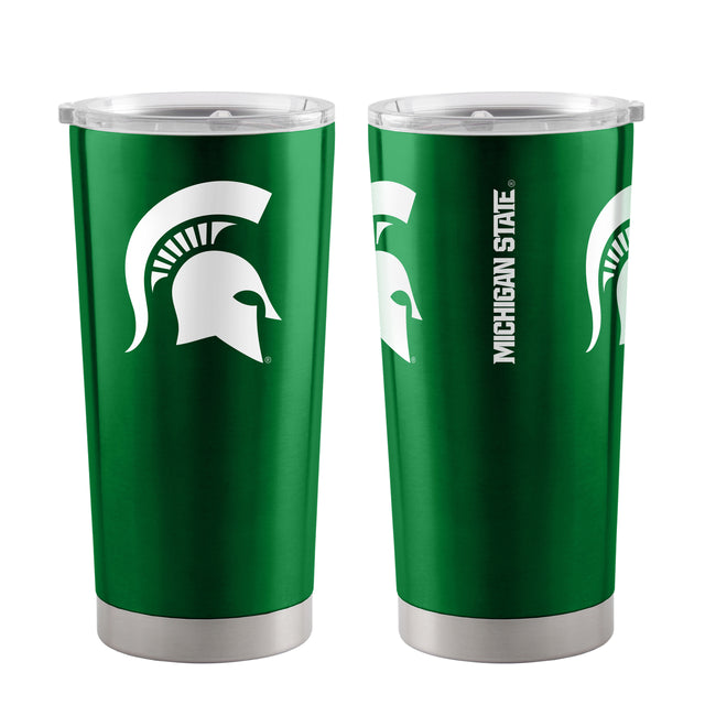 Michigan State Spartans Travel Tumbler 20oz Ultra Green