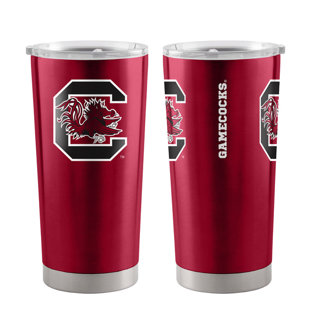 Vaso de viaje de 20 oz de South Carolina Gamecocks en color burdeos