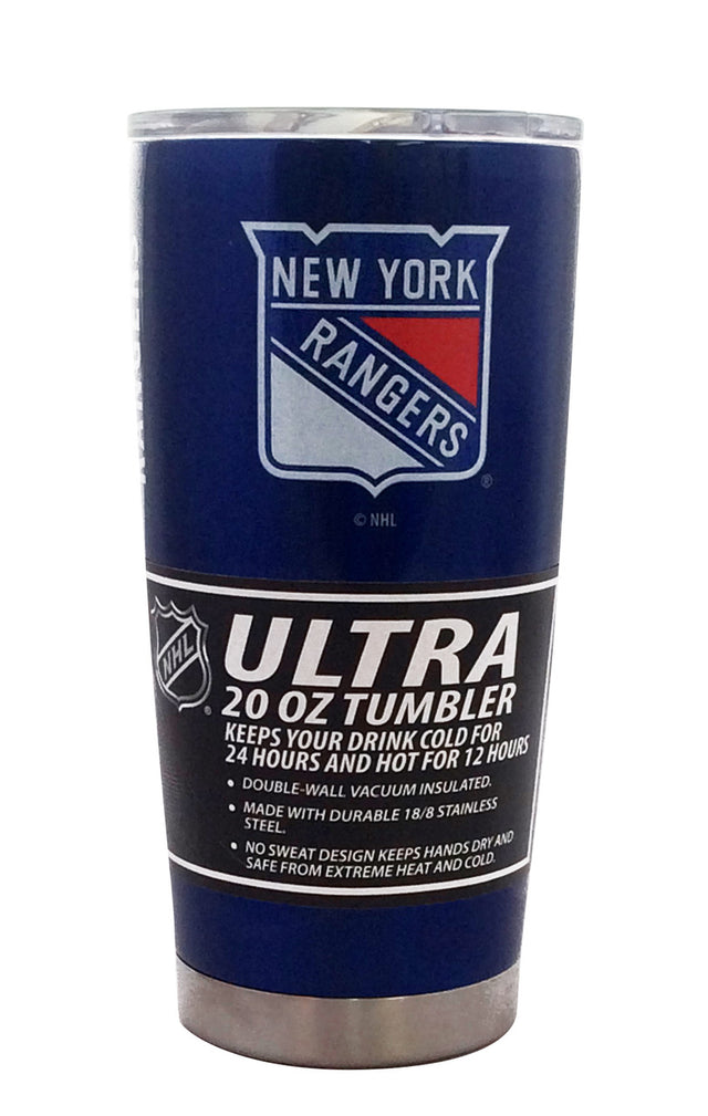 Vaso de viaje ultra azul de 20 oz de los New York Rangers