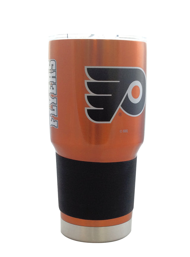 Vaso de viaje Philadelphia Flyers de 30 oz, color naranja ultra