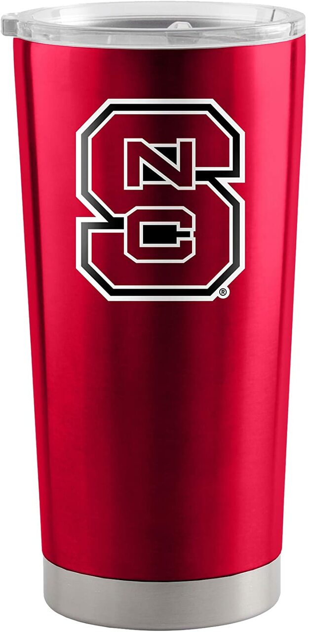 Vaso de viaje de 20 oz de North Carolina State Wolfpack, color rojo ultrafino