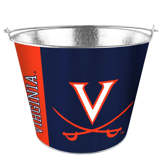 Balde de los Virginia Cavaliers de 5 cuartos de galón Hype Design